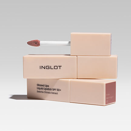 Inglot glaserede læber