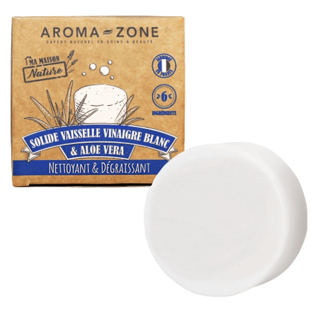 Stoviglie solide Aceto bianco e aloe vera