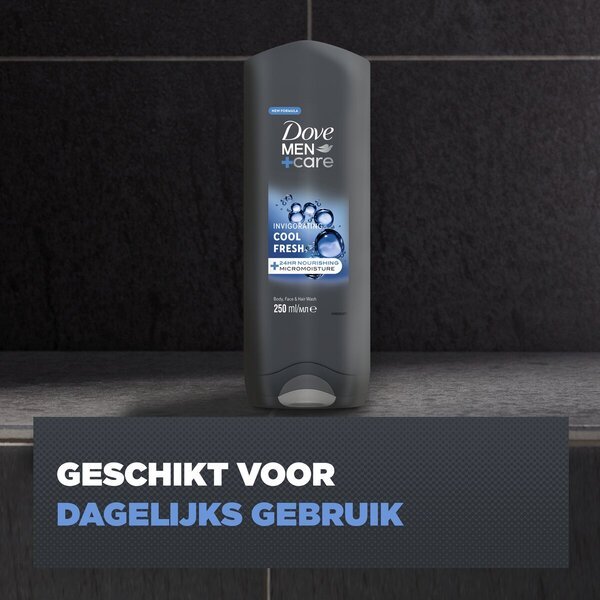 Dove Men+Care Cool Fresh gel za prhanje 250 ml