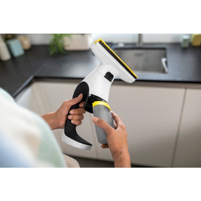 KARCHER WV 1 Compact Care - Nettoyeur de vitres - Raclette 250 mm - Autonomie 25 min - Nettoie jusqu'à 70m² (environ 23 vitres)