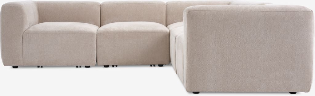 SKEJBY SKEJBY Modularni kutni kauč za 5 sjedala od pješčane tkanine