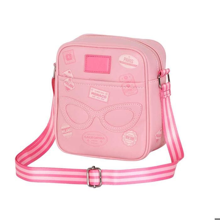 Bolso de hombro Barbie - Viaje - Rosa - Sintético - Con cremallera