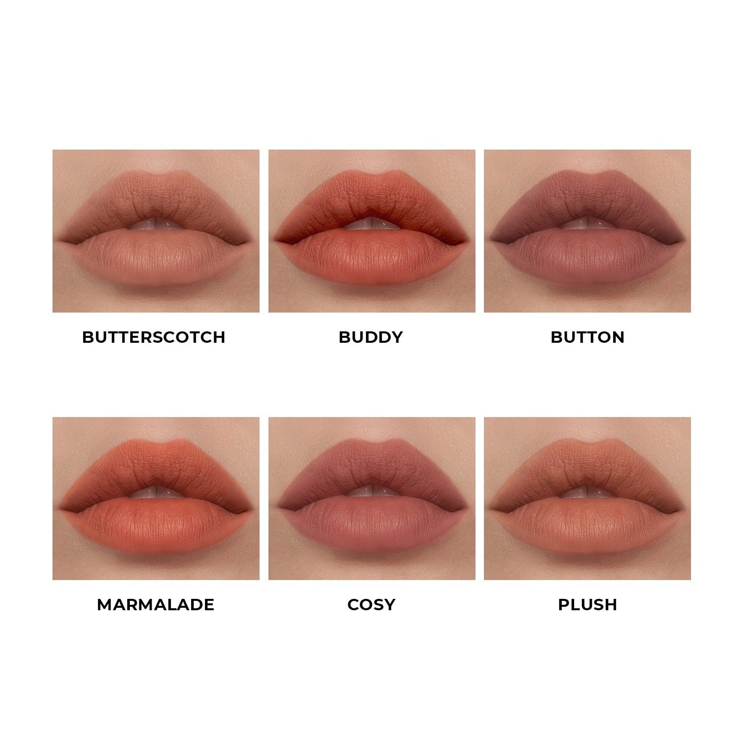 Milá Dahlia Lipstain Paradise Dream Velvet Lip Mousse Mini 6er-Set – 1 kus