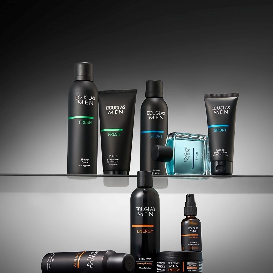 „Douglas Collection Men FRESH“ momentinės dušo putos, 200 ml