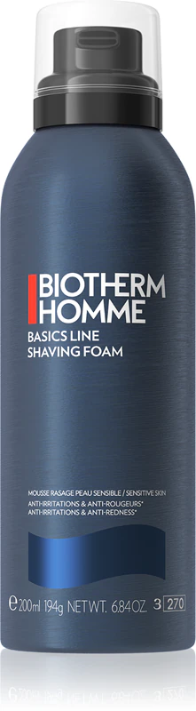 Pěna na holení Biotherm Homme Basics Line pro citlivou pleť
