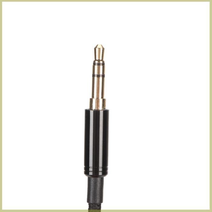 Cable de repuesto para auriculares Cocosity, cables de audio compatibles con ATH MSR7B, ATH SR9, ATHE ESW990H y sonido para proyectores.