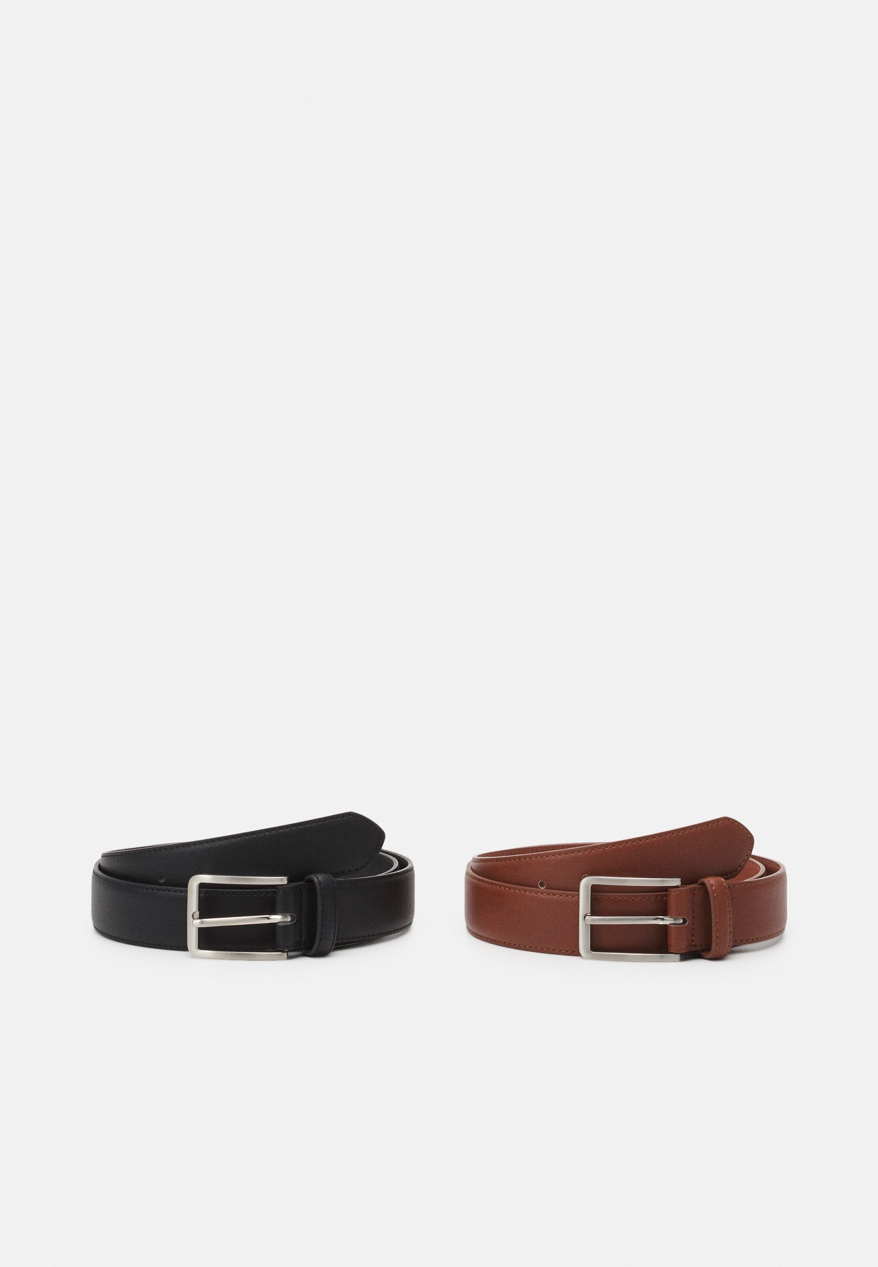Pier One 2-pack - Riem - bruin/zwart