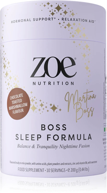 ZOE Boss Sleep Formula maisto papildas – maisto papildas komforto pojūčiui