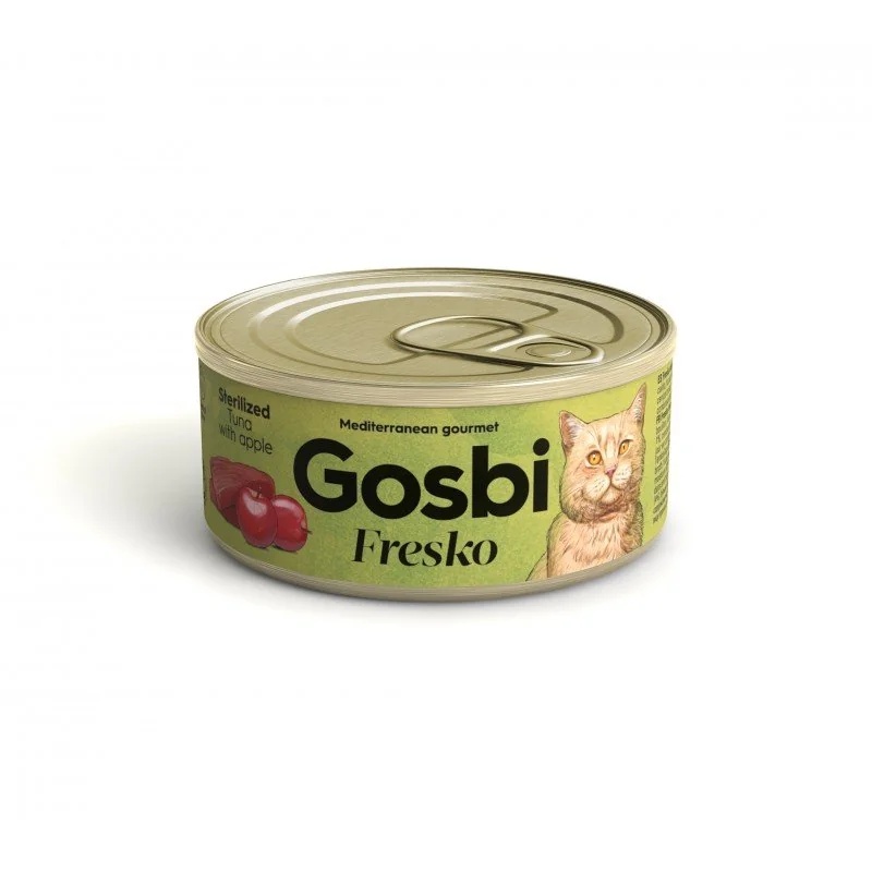 GOSBI Gosbi Fresko Cat Thon Stérilisé à la Pomme