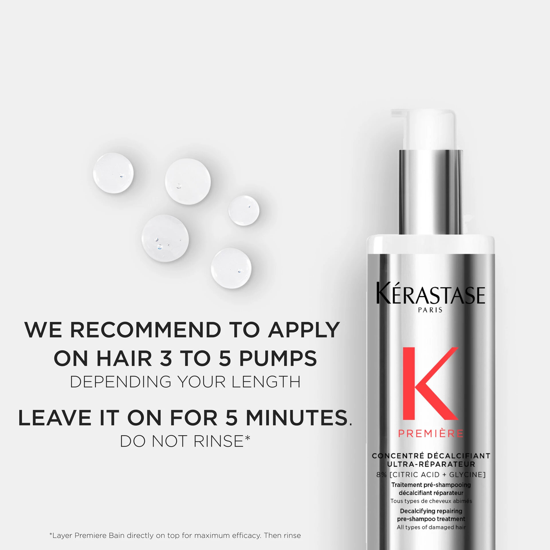 Kérastase Ultra-Repairing Pre-Shampoo Treatment Calcium-Dehydrating Concentrate 250 ml