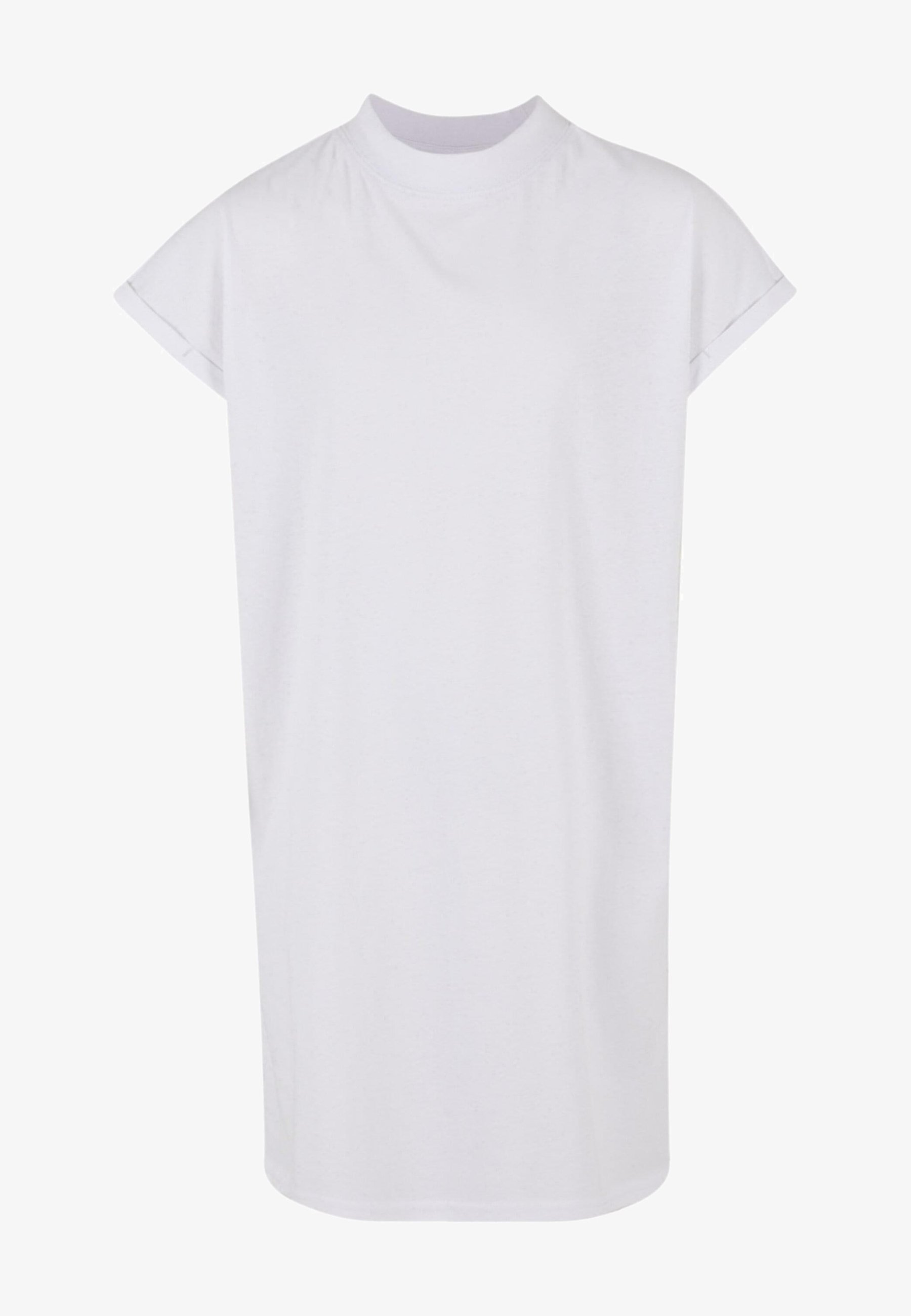 Urban Classics TURTLE EXTENDED SHOULDER - Jersey jurk - wit