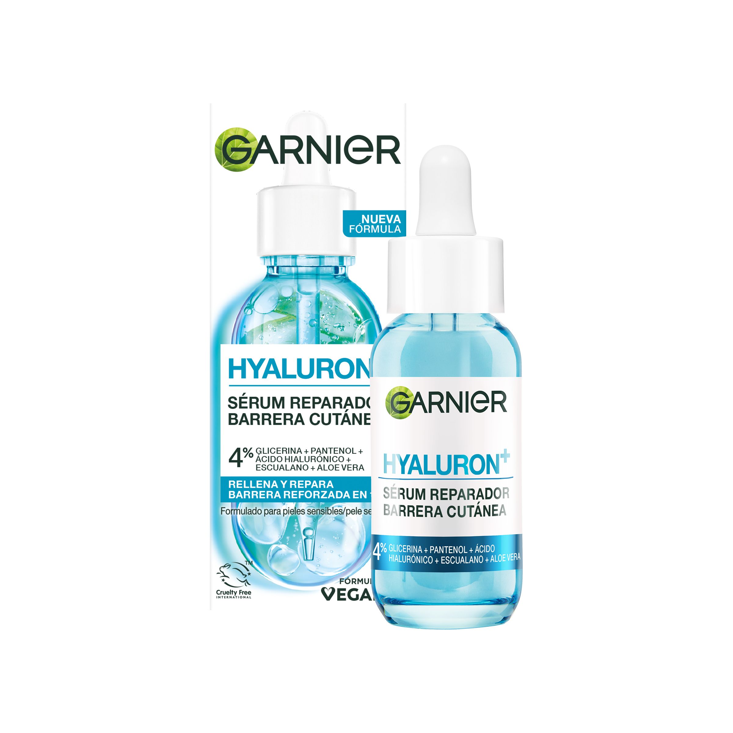 Hydratačné a vypĺňajúce sérum Skin Active s aloe vera a kyselinou hyalurónovou