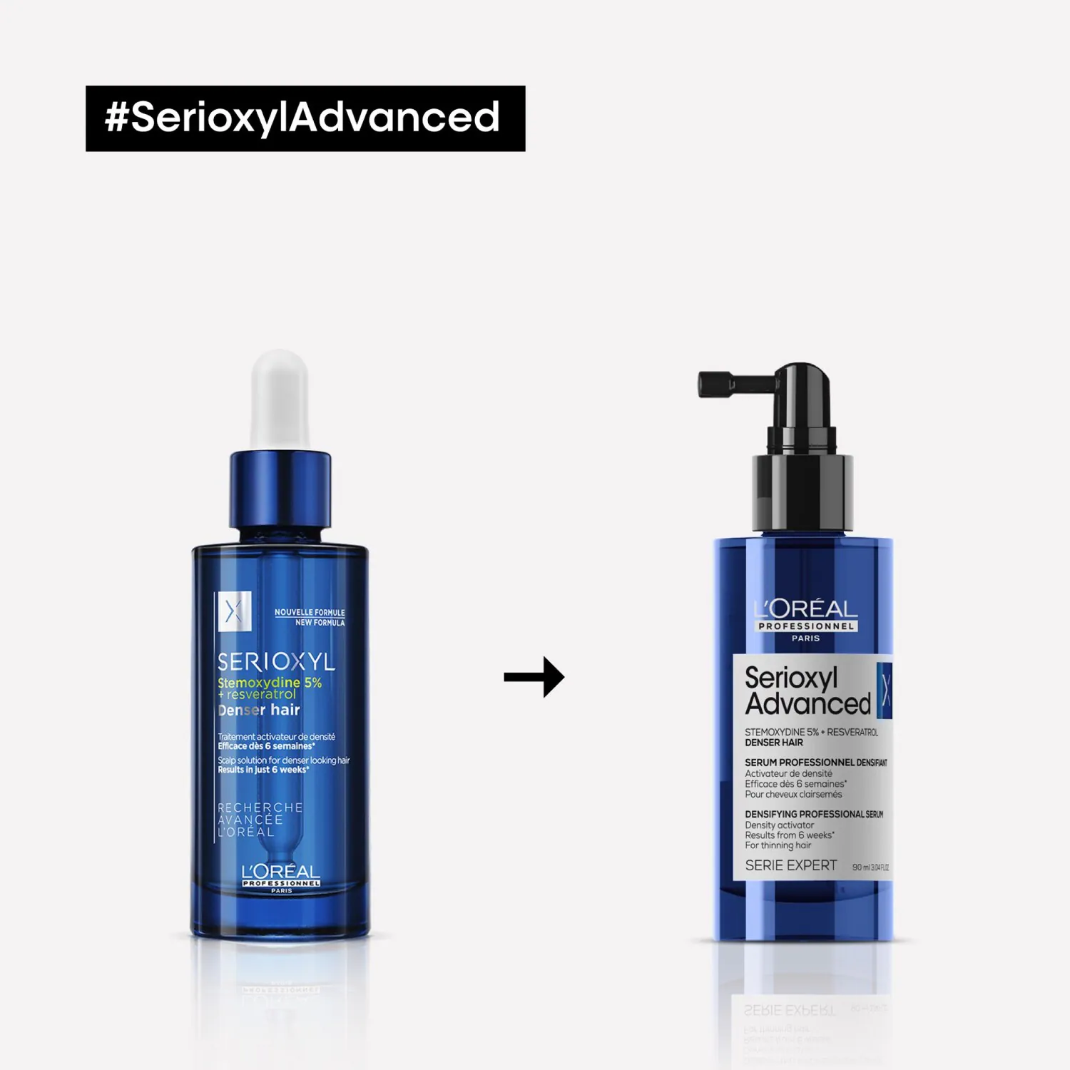 Serioxyl Advanced - Ser pentru włosów gęstszych
