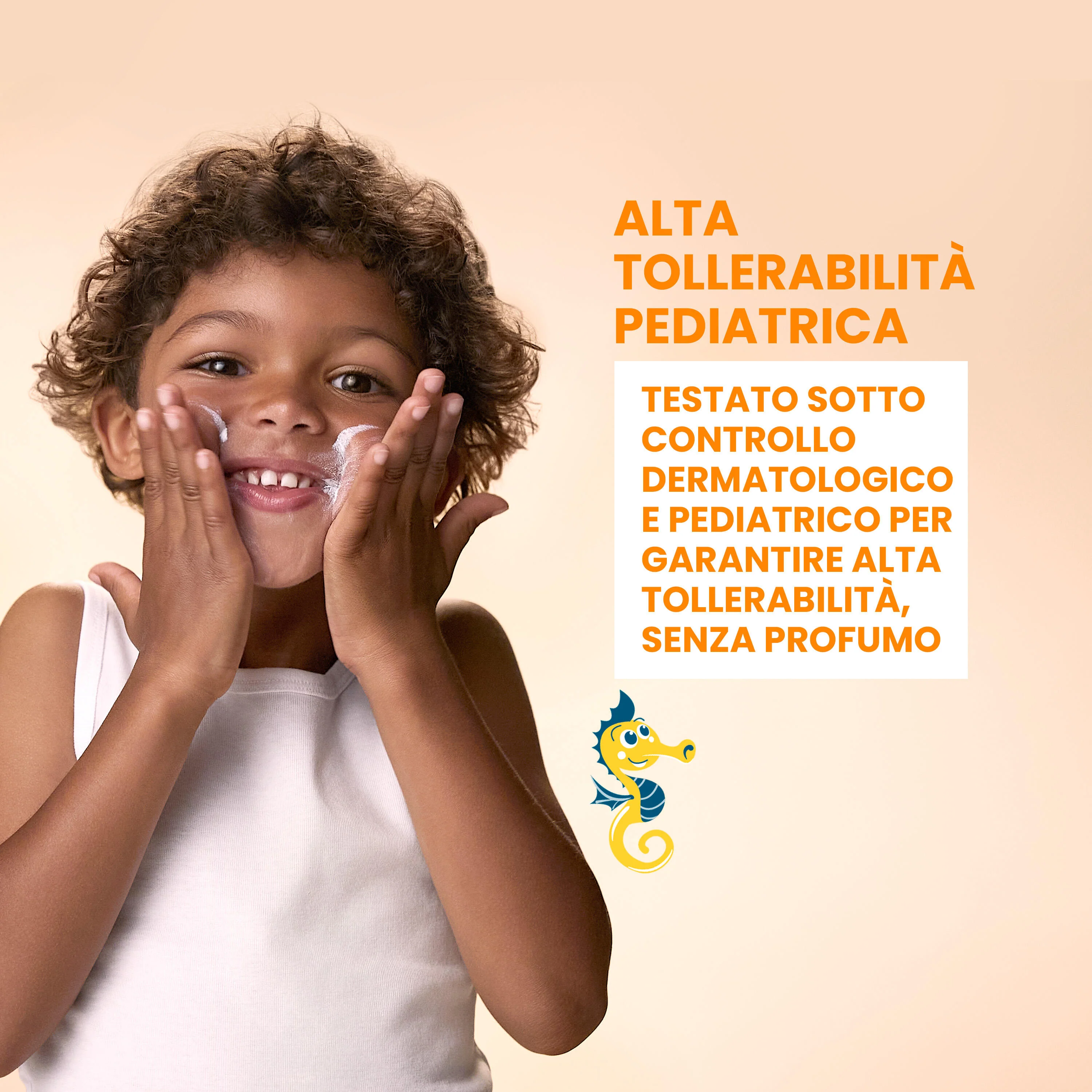 Suncare Latte Bambino SPF50+ - Crema Solare Bambini, Latte solare corpo alta prot., Prodotti per Bambini