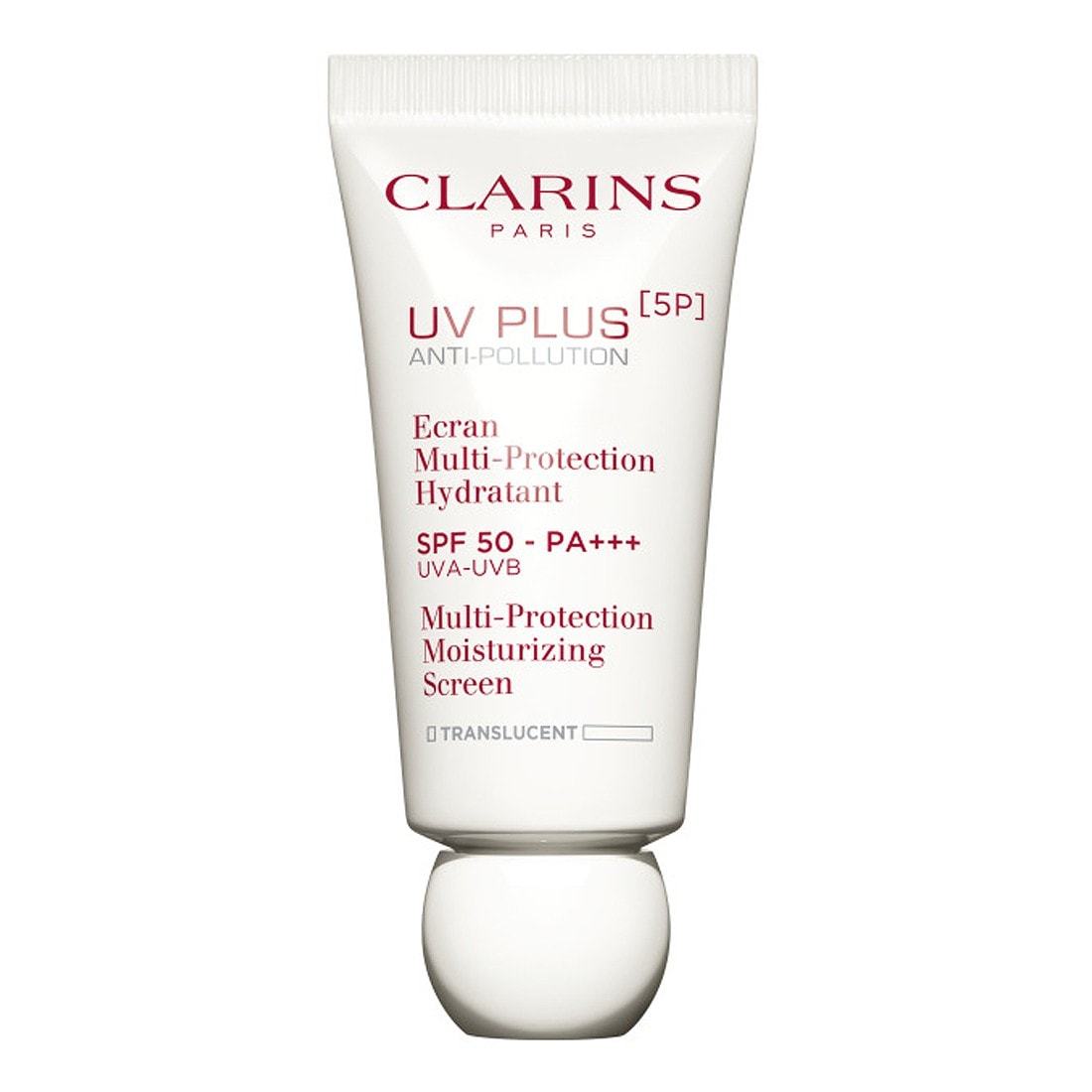 Clarins Hydra-Essentiel UV Plus saules aizsargkrēms pret piesārņojumu SPF 50, 30 ml