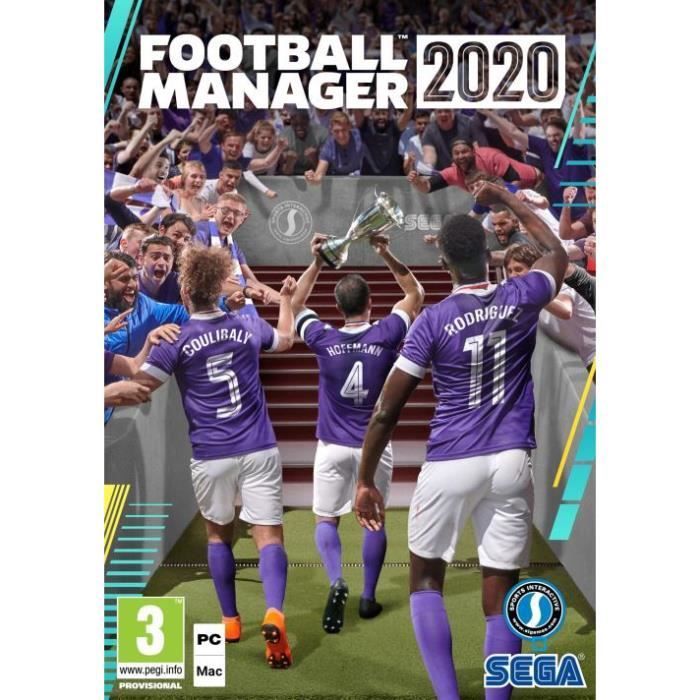 Football Manager 2020 para PC - Sega - Simulación - Francés - 2 años de garantía - Plataforma PC