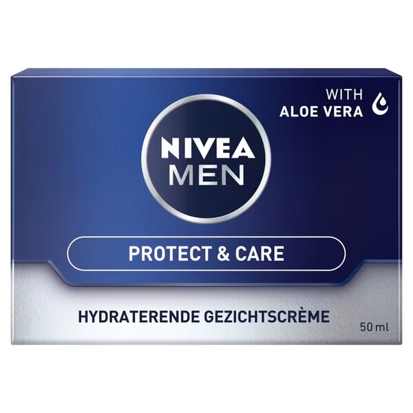 NIVEA Men Protect & Care intenzivna vlažilna krema<br>50 ml - Suha koža