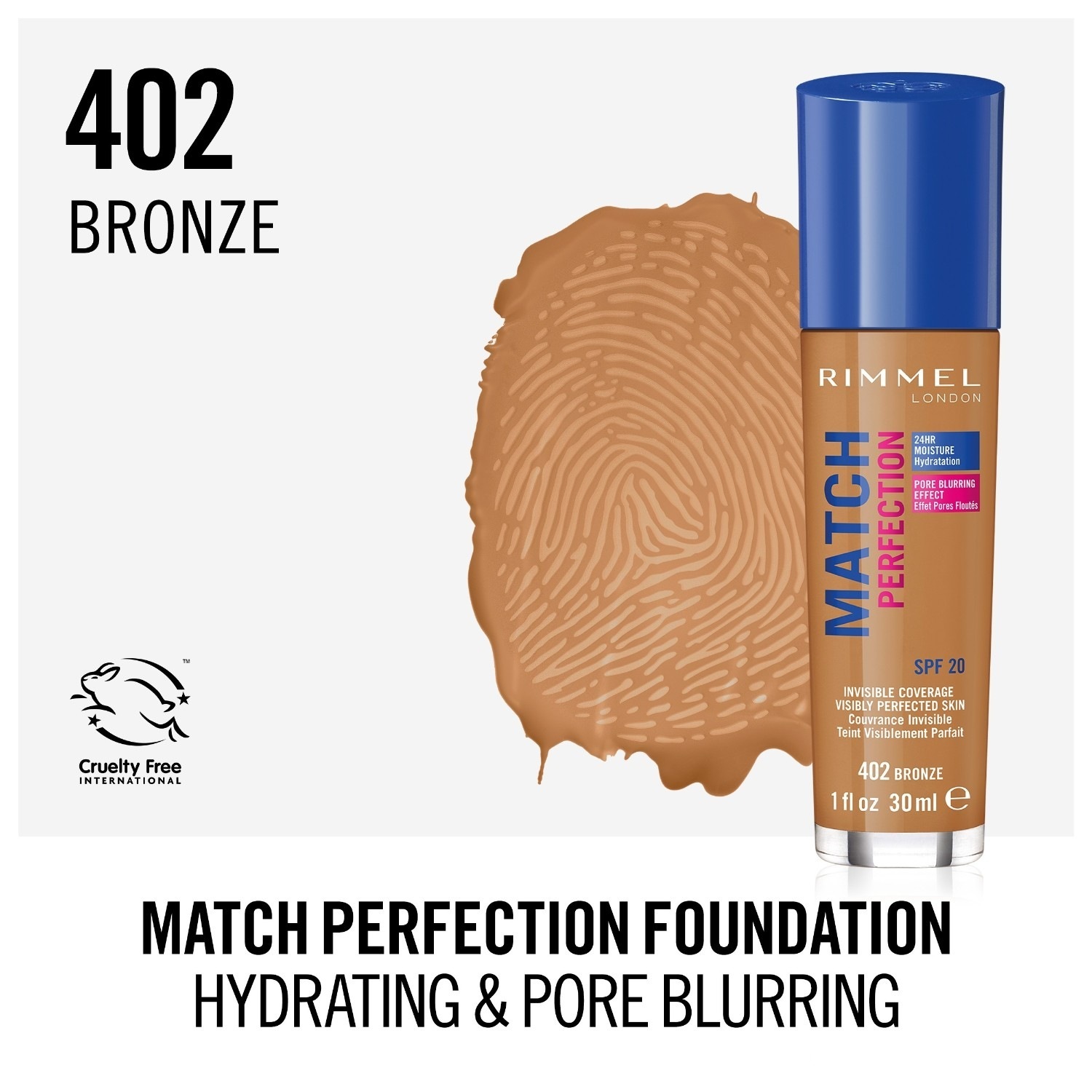 Rimmel London Foundation Match Perfection tekući puder - 30 ml