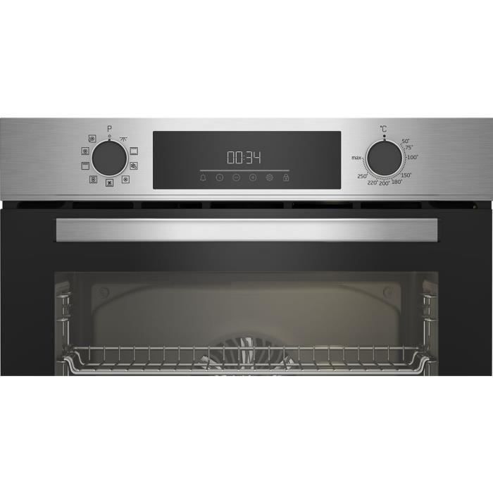 Horno empotrable - BEKO - BBIM12300XCE - Ventilador 3D - 72 L - Acero inoxidable