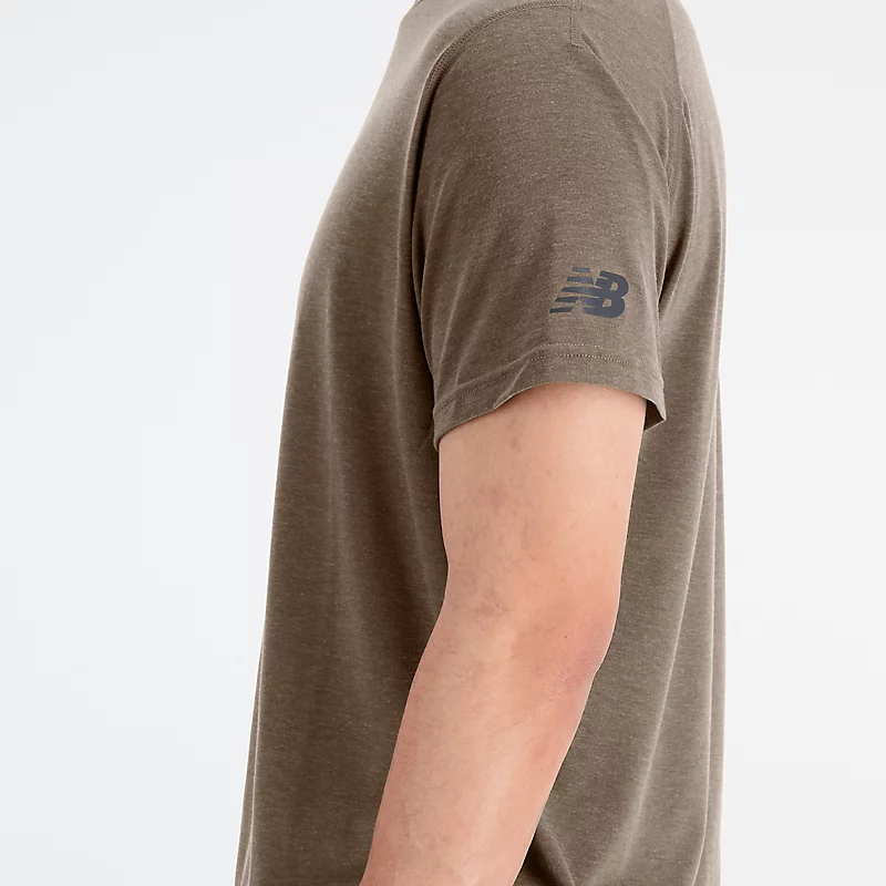 RW Tech T-shirt voor heren met Dri-Release-technologie - MUSHROOM