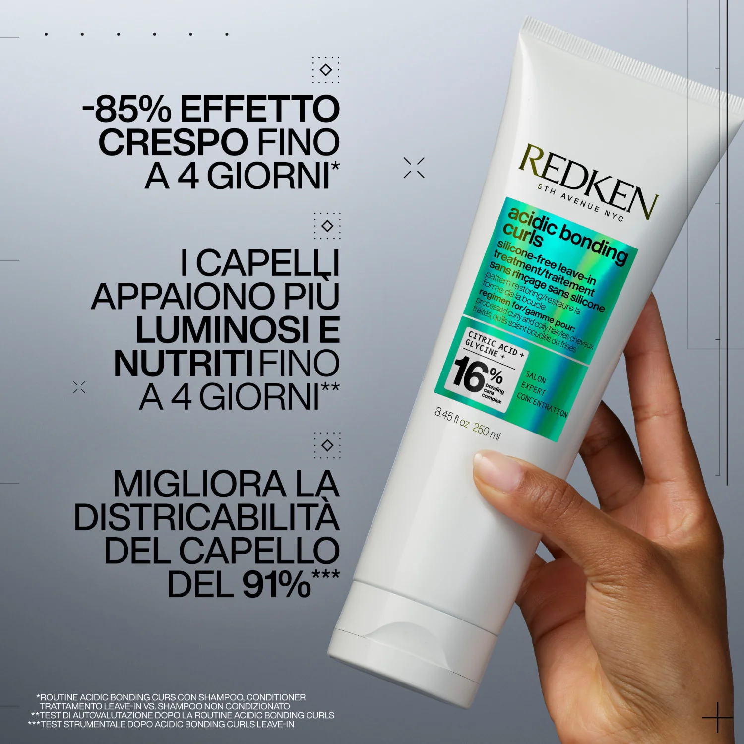 Acidic Bonding Curls Silicone-Free Leave-In Treatment - Crema Capelli Styling & Finish, Balsamo Senza Risciacquo Capelli