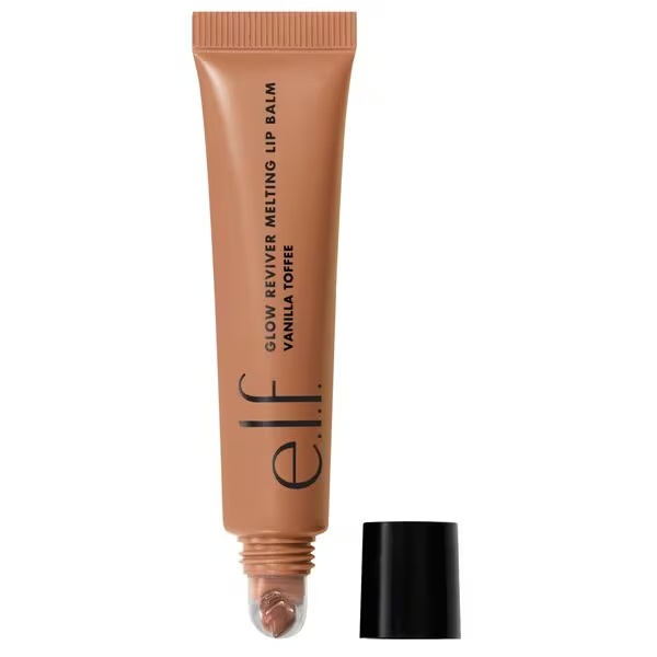 elf Glow Reviver balzam za usne s mirisom vanilije i karamele, koji se topi, 15 g