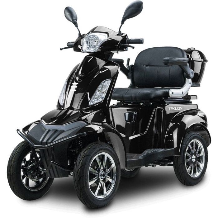 Monopattino elettrico a 4 ruote FRAPPY, 1000W, registrabile, nero, taglia Senior