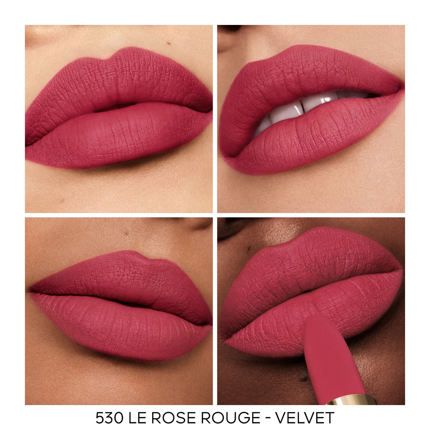 Barra de labios Guerlain Rouge G Luxurious Velvet - 3,5 g