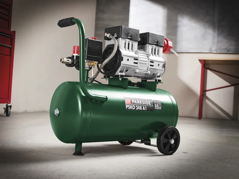 Compressor silencioso PARKSIDE® PSKO 248 A1, 24 L