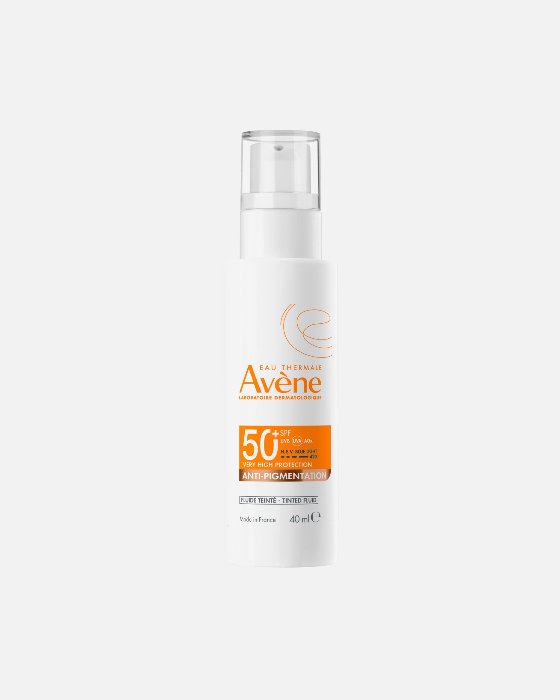 Avène Sun Spray Solaire Anti-Pigmentation tónovaný fluid SPF 50+ - 40 ml