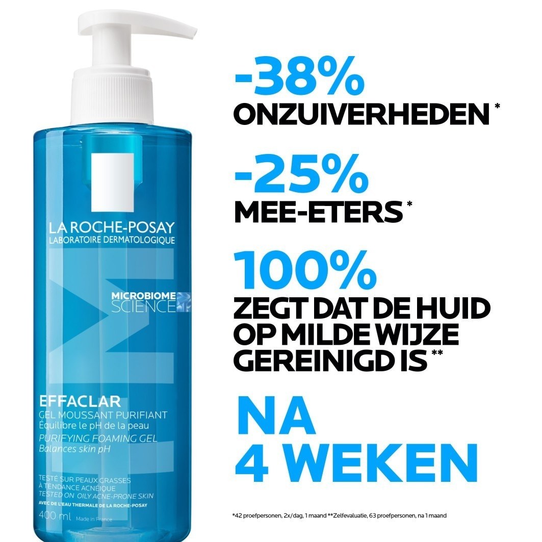 La Roche-Posay Effaclar pjenasti gel za čišćenje - 200 ml