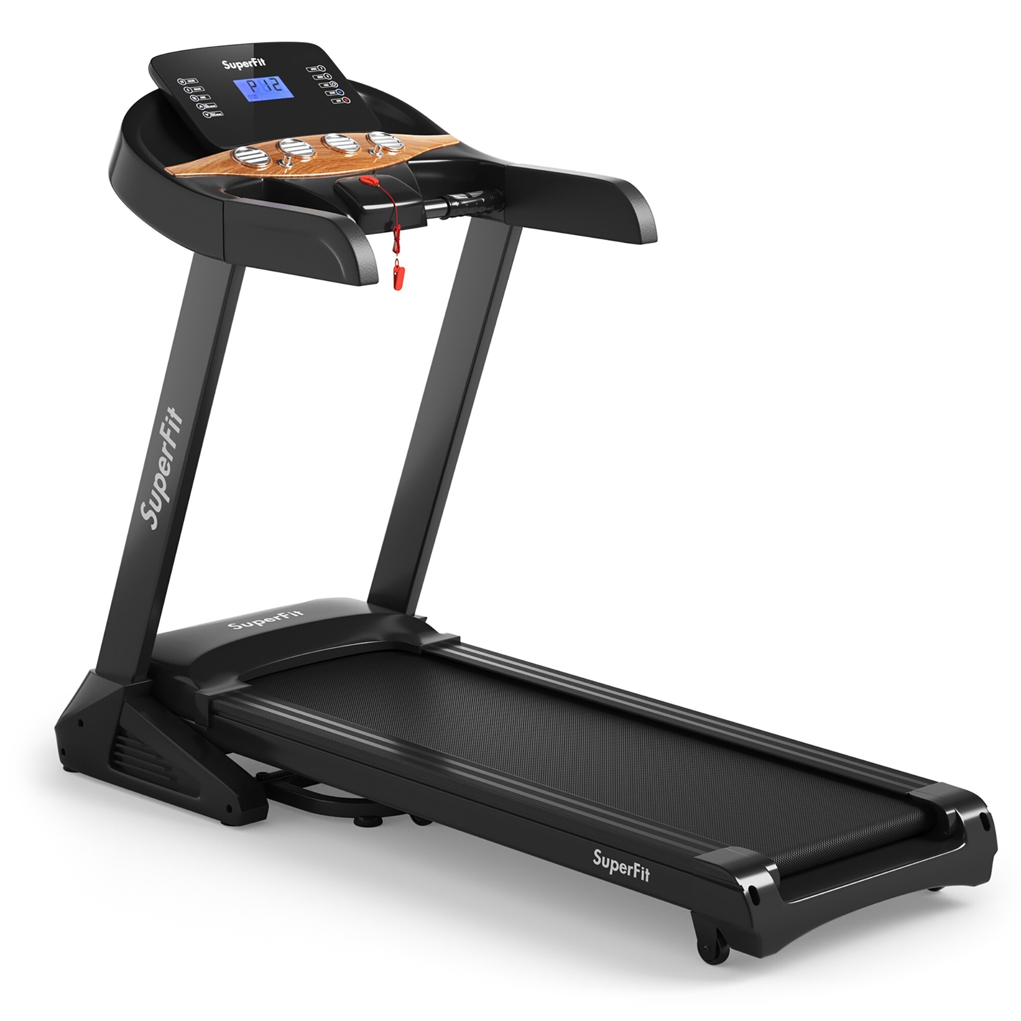 Superfit 3,75 pk elektrische opklapbare loopband met automatische hellingshoek en 12 programma's - Zie details