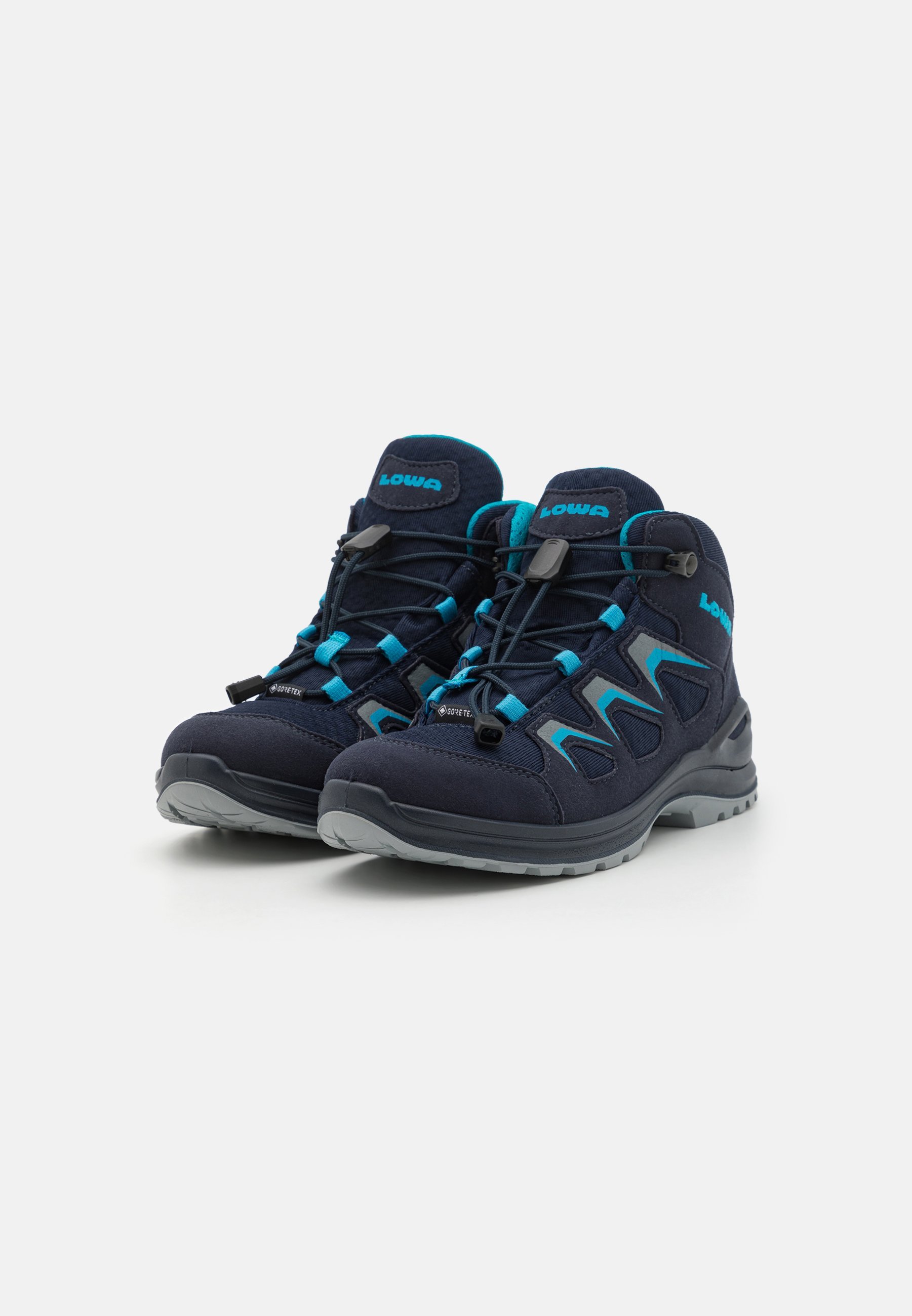 Lowa INNOX EVO GTX JR UNISEX - Παπούτσια πεζοπορίας - μπλε/τουρκικό