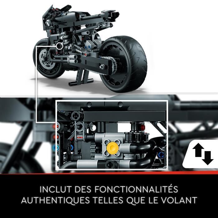 LEGO® Technic 42155 Batman's Batcycle, Model Building Set, Motorcycle Toy, Collectible