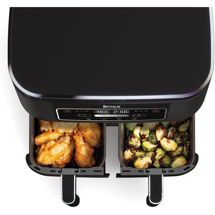 Friteuse sans huile NINJA - Foodi AF200EU - Capacité 7,6L - Double cuve - 4 programmes de cuisson - 2400W