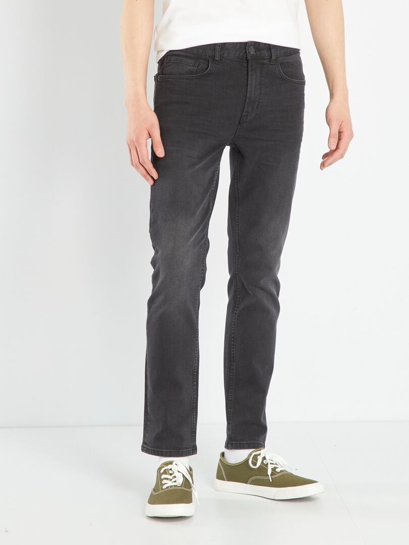 Pantalones vaqueros ajustados - L30 - GRIS