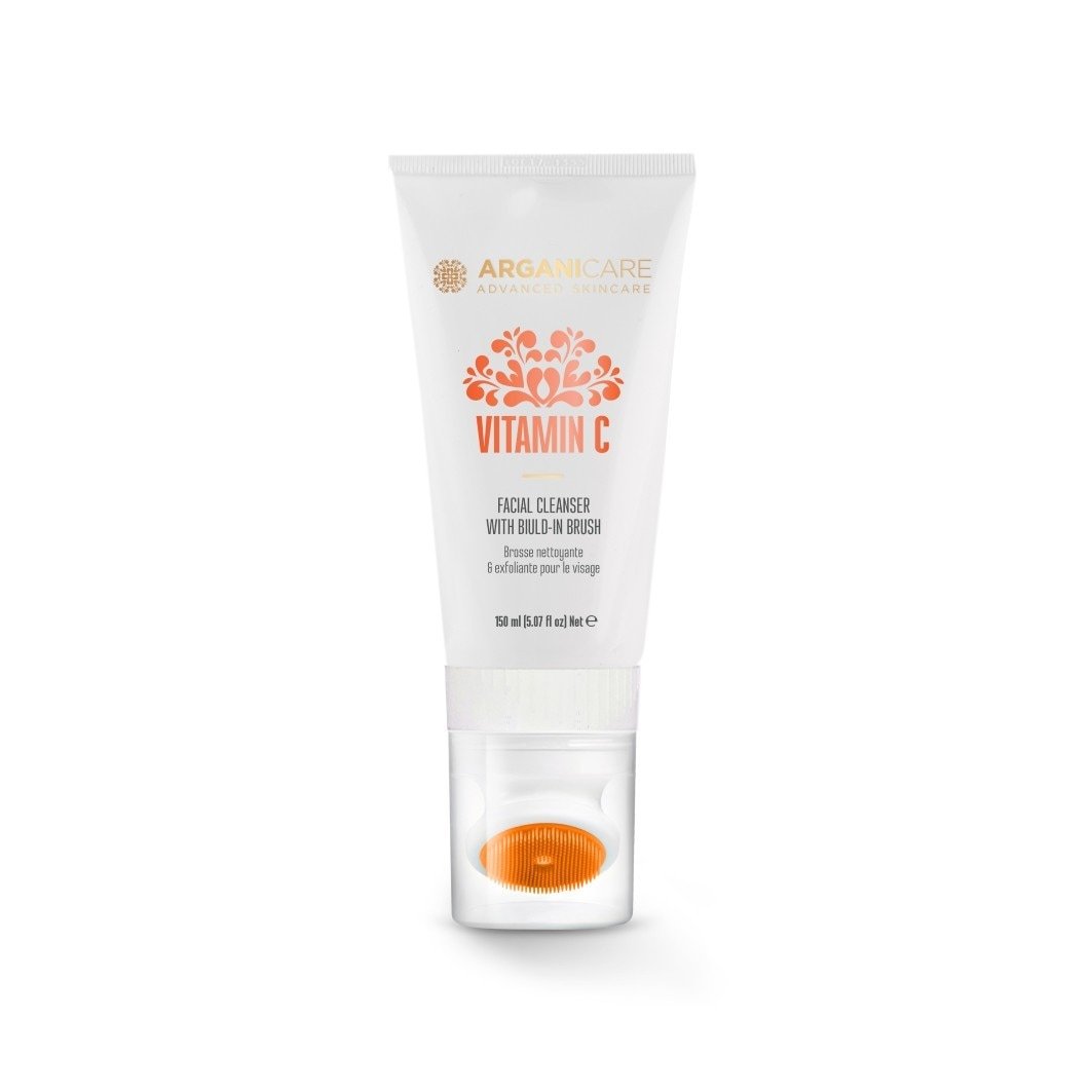 „Arganicare“ veido valiklis su integruotu šepetėliu – 150 ml