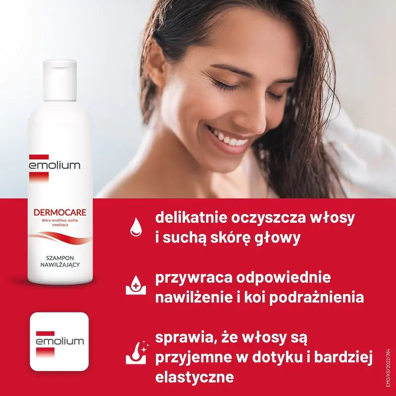 Emolium Dermocare Szampon nawilżający