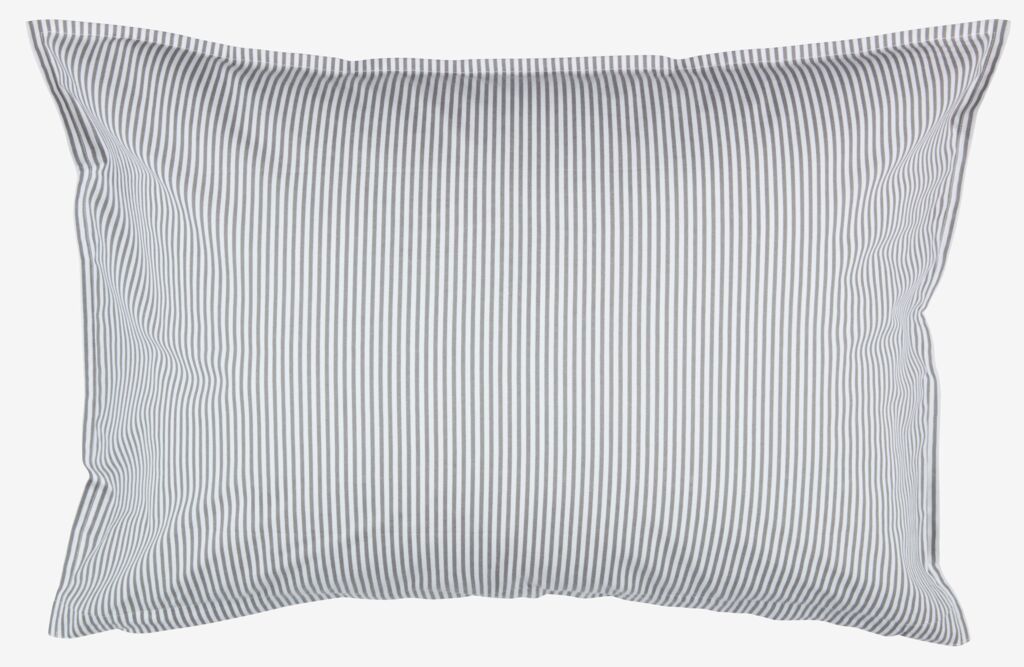 Obliečka na vankúš PERNILLA zlatá PERNILLA 50x70/75 biela/sivá