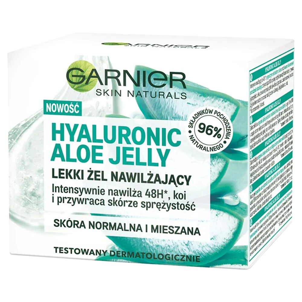 Garnier Hyaluronic Aloe Jelly Lekki żel nawilżający