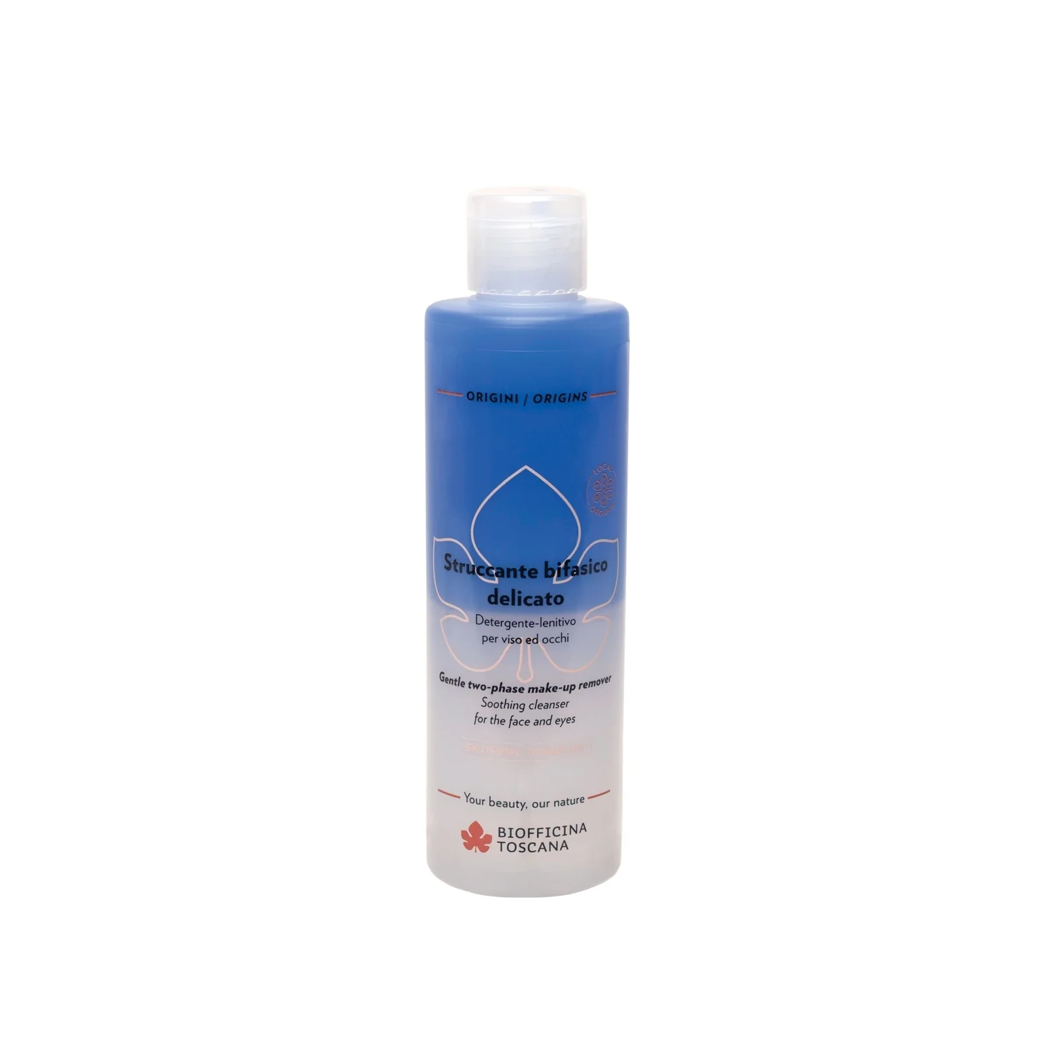 Origini Struccante bifasico delicato - Struccante Occhi Waterproof, Olio detergente viso