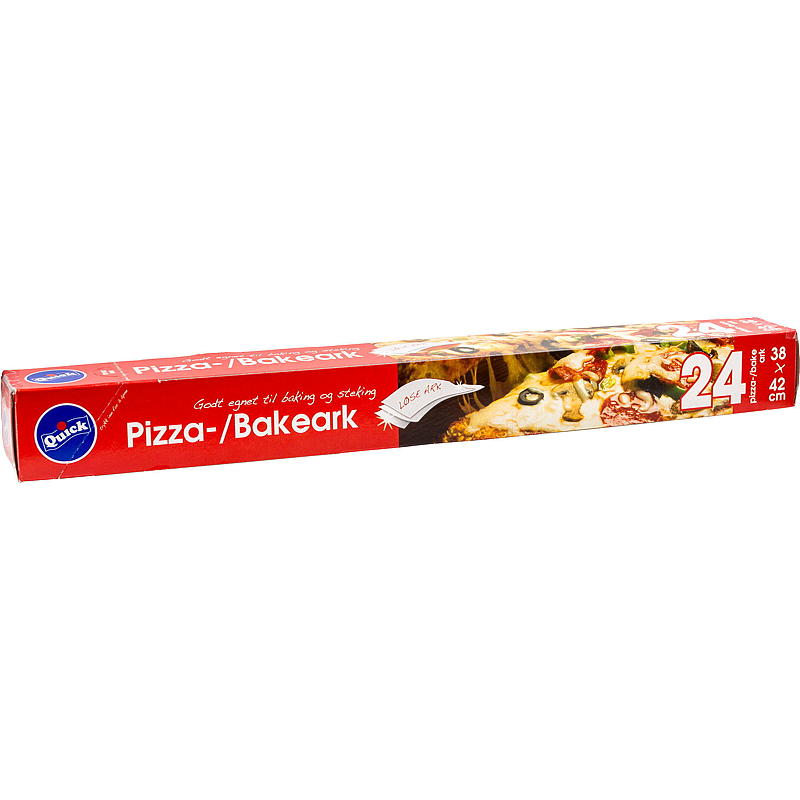 Hurtig Pizza-/Bagepapir 24 Ark, Hurtig