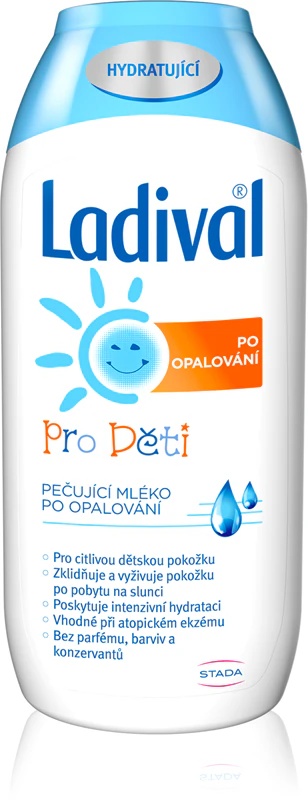 Ladival Kids atjaunojošs losjons pēc sauļošanās bērnu ādai