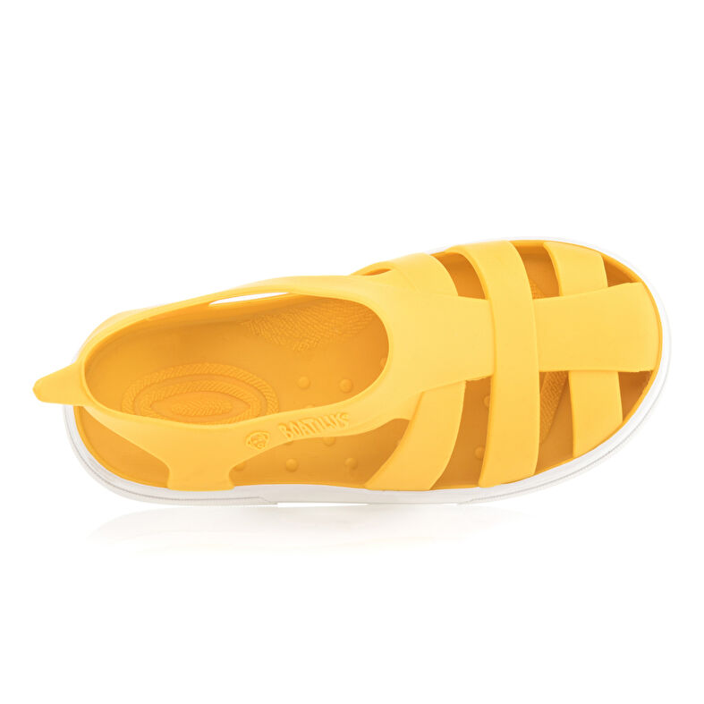 Gule gutteflip-flops / sandaler med string