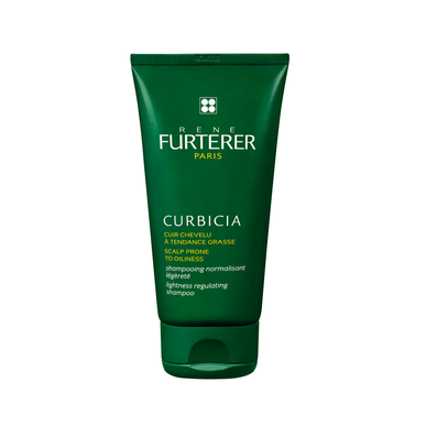 René Furterer Curbicia Champú Normalizante para Cuero Cabelludo Graso, Champú Equilibrante para Cuero Cabelludo Graso, 150 ml