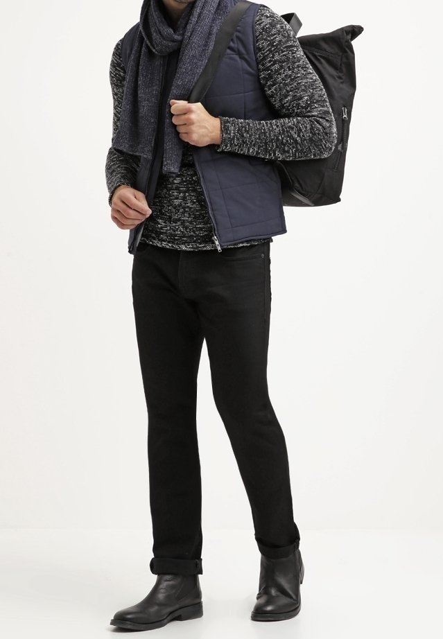 Pier One vest - mørkeblå