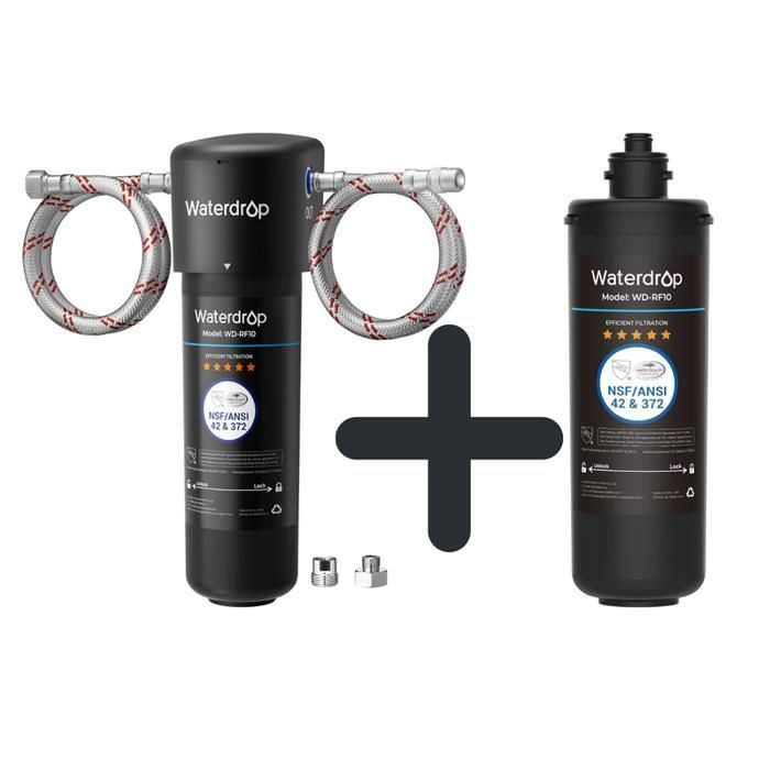 Waterdrop 10UA Untertisch-Wasserfiltersystem mit 1 WD-RF10 Wasserfilter