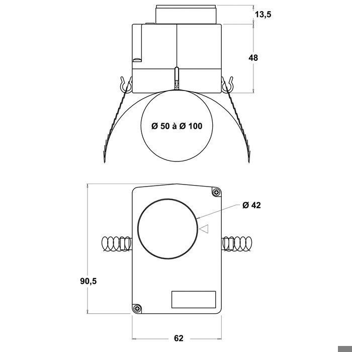 Thermostat d'applique - Cotherm