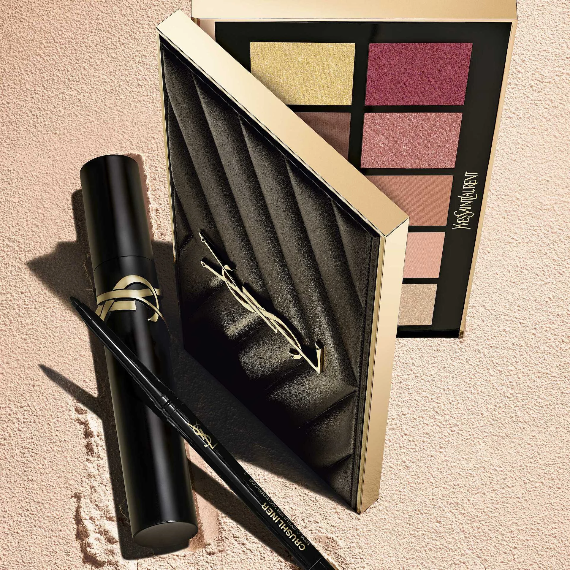 Paletă de farduri de pleoape Couture Clutch Desert Nudes - Yves Saint Laurent