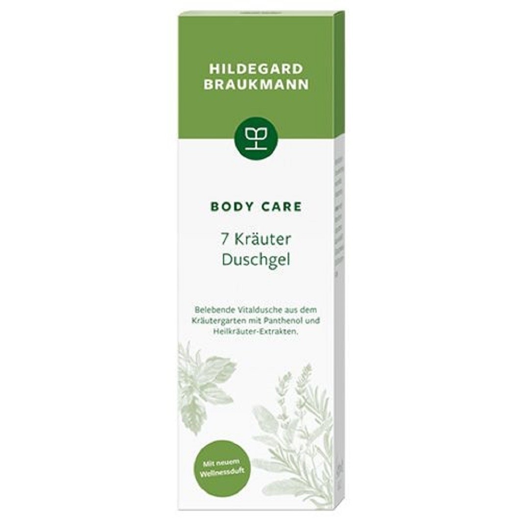 HILDEGARD BRAUKMANN Sprchový gél Starostlivosť o telo 7 bylín Sprchový gél - 200 ml